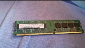 Memoria Ram de 1gb Ddr2