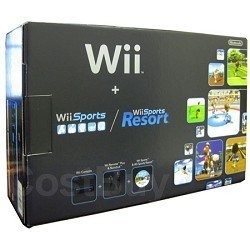 Nintendo Wii Consola Negro Con Wii Sports Y Wii Sports Re...