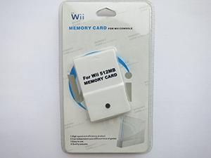 Nueva Tarjeta De Memoria Para Consola Nintendo Wii 512 Mb...