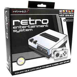 Sistema De Entretenimiento Retro Bit Nintendo Nes, Negro -