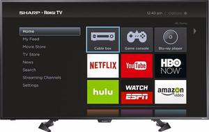 Televisor Sharp Roku 50¨ Mod Lc-50lb481u Smart Tv Led Nuevo