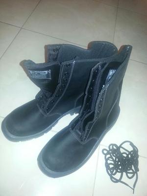 Botas de Seguridad Negras Cuero N42