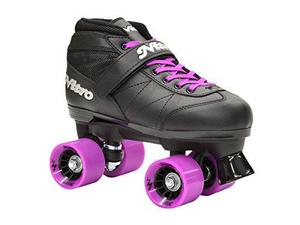 Patines Epic Skates Super Nitro Quad Speed Skates, Black/pur