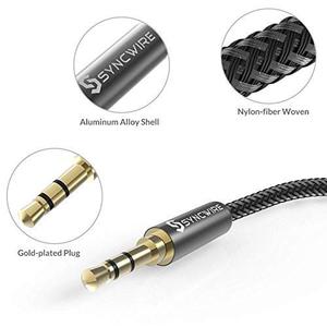 Syncwire Aux Cable 3.5mm Nylon Braided Auxiliary !