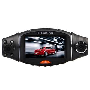 CAMARA R 310 CARRO DUAL LENTES GIRATORIOS LCD 2.7 GPS COLOR