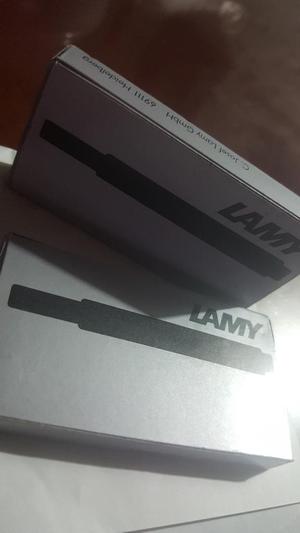 Cartuchos Tinta Color Negro Lamy T10