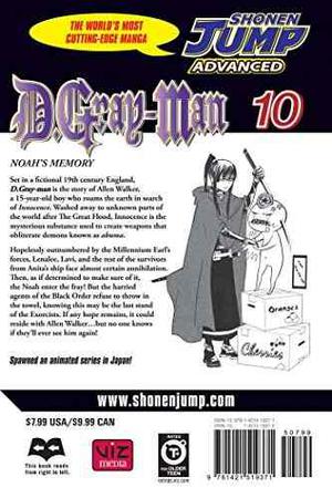 Libro Manga D.gray-man, Vol. 10