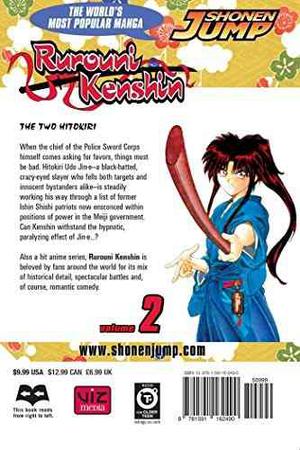 Libro Manga Rurouni Kenshin, Vol. 2