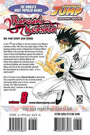 Libro Manga Rurouni Kenshin, Vol. 8