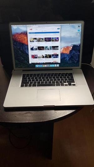 Macbook Pro 17 Corei7, RamGB