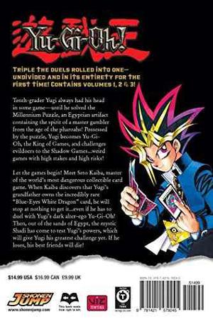 Manga Yu-gi-oh 2-en-1 Vol 1 Includes Vols 1, 2 Amp; 3