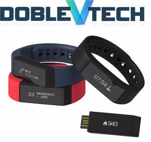 Pulsera Inteligente I5 Plus Smartband Disponible Negra/roja