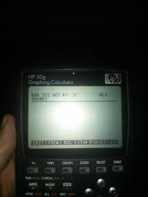 calculadora graficadora hp50