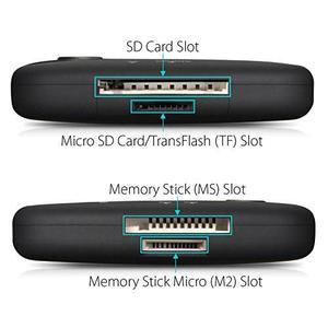 Lector De Tarjetas Fosmon Otg 2.0 Usb Tf Sd(hc) Ms M2