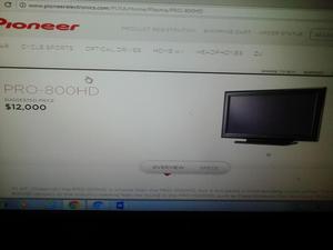 Tv pioneer pro800hd industrial 43