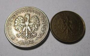 2 Moneda Rzeczpospolita Polska Grosz Lote E7