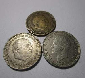 3 Moneda España Antigua Lote E9