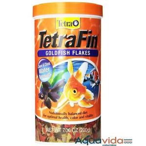 Alimento Para Peces Tetrafin En Hojuelas X200 Gr Original