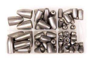 Bullet Weights Ultra Steel Bullet Pesos Kit Sinker (natur...
