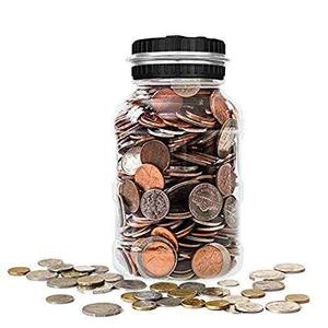 Heqiao Money Jar Caja De Ahorros De La Moneda De La Caja...