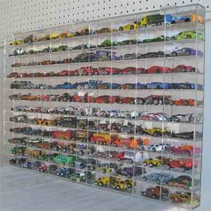 Hot Wheels Display Case 108 Compartment 1/64 !
