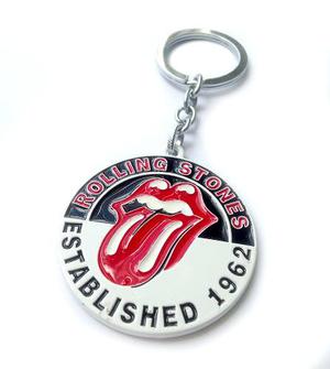 Llavero Metálico Rolling Stones Rock Bands Colección