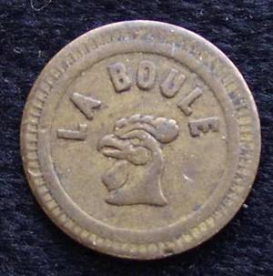 Token Medalla Francia Ancien (antiguo) La Boule 20 C