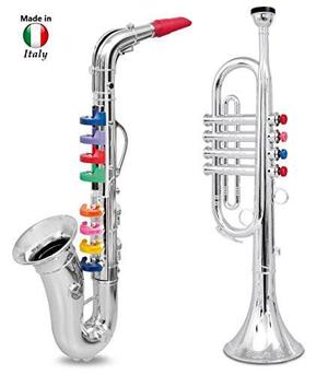 Click N 'play Juego De 2 Instrumentos De Viento Musical P...