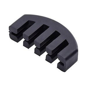 Eboot Rubber 4/4 Violin Practice Mute, Negro