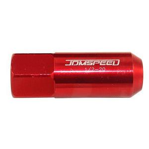 Jdmspeed Rojo Extendido Afinador De Aluminio Forjado Racing