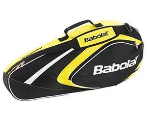 Bolsa De Raqueta Babolat Club Line 3 Negro Amarillo