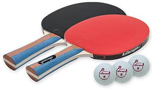 Dos Raquetas Tenis De Mesa Y 6 Pelotas Ping Pong Killerspin