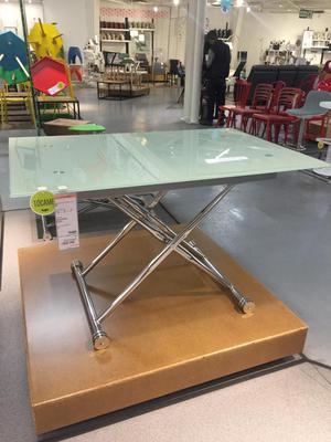 Mesa Vidrio Ajustable