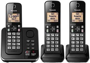 Panasonic Kx-tgc363b / Kx-tg633sk Dect 6.0 Teléfono Fijo...
