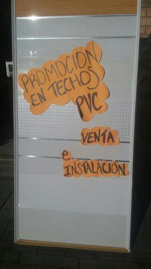 Techo en Pvc 8mm