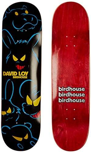 Birdhouse Skateboards David Loy Bad Animal Deck, 8.25-inch