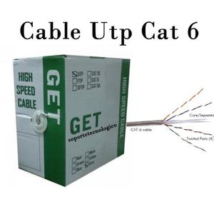 Cable Utp Categotia 6 Caja 305 Metros