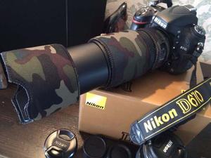 Camara Nikon D610 Con Kit De Dos Lentes