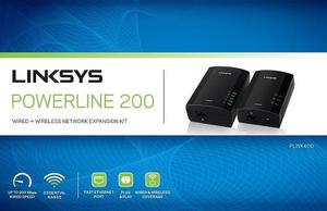 Kit Powerline Extensor Wifi Linksys Plwk400