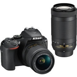 Nikon D Dslr Camera With mm And mm Lenses