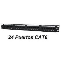 Patch Panel Cat 6 De 24pts Marca Siemon