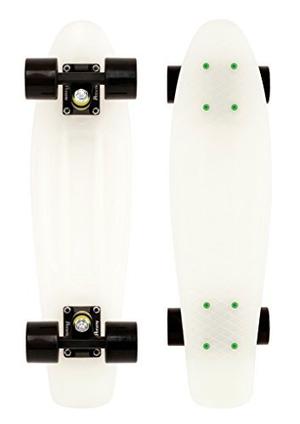 Patineta Penny Skateboards 22 (blanco/negro)
