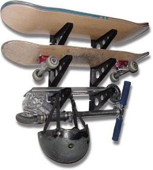 Rack De Skateboard - 3 Tableros - Storeyourboard