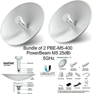 Ubiquiti Pbe-m-pack) Powerbeam M5 25dbi 5ghz Airmax