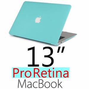 Carcasa Protector Macbook Pro 13 Retina Con Logo Mac Apple