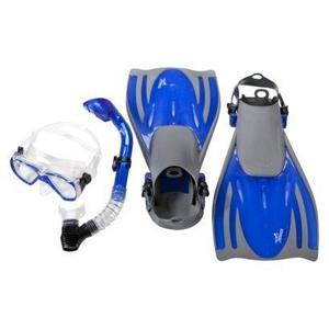 Máscara Snorkel Y Aletas Para Adulto Speedo