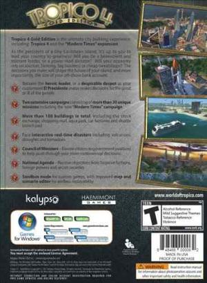 Tropico 4 Edición De Oro - Pc