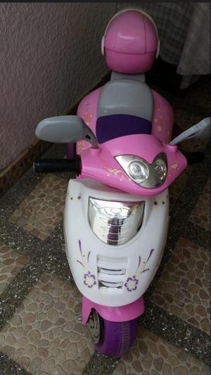 moto electrónica para niña