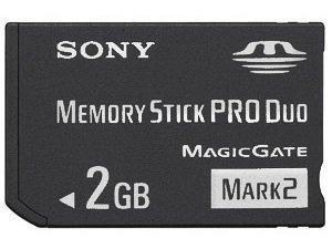 2 Gb Sony Pro Duo (marca 2) Memory Stick Para Psp