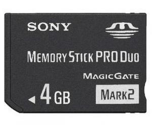 4 Gb Sony Pro Duo (mark 2) Memory Stick Para Psp